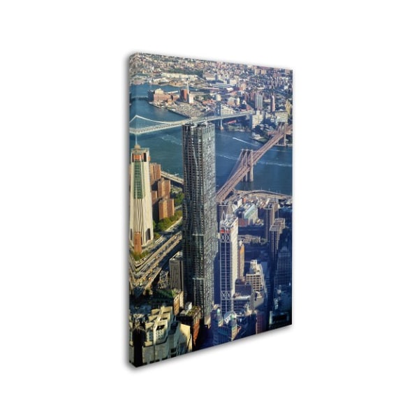 CATeyes 'Beekman Tower Brooklyn Bridge' Canvas Art,30x47